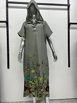 Платье Style Nadezhda 10752 khaki - делук