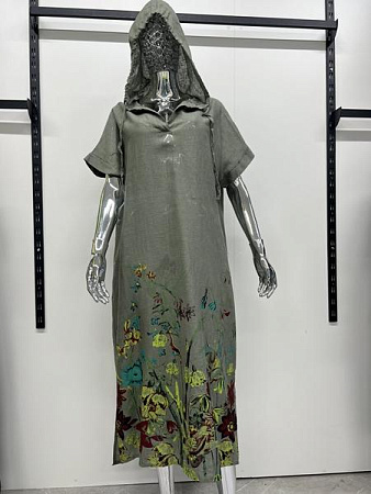 Платье Style Nadezhda 10752 khaki - делук