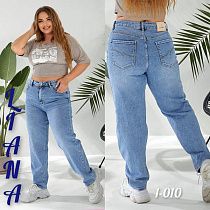 Джинсы Liana Denim 1-010 l.blue - делук