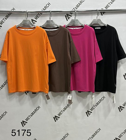 Футболка Met&March 5175 orange - делук