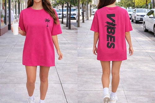 Туника Levisha 25077 pink - делук