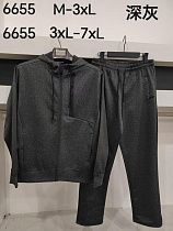 Костюм Спорт Vanda 6655 grey (M-3XL) - делук