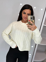 Свитер Lora 53137 milk - делук