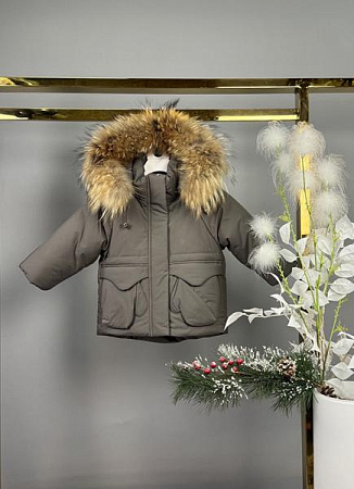 Куртка Delfinka 9609 khaki - делук