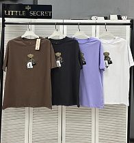 Футболка Newe 500035 brown - делук