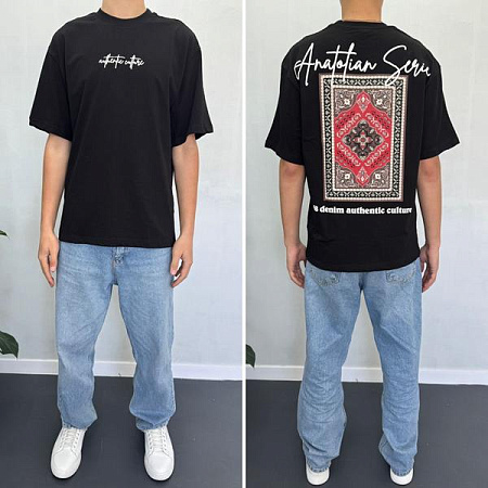 Футболка I8Denim 90551 black - делук