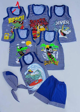 Костюм Meloria ML5382-1 navy - делук