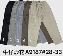 Штаны Immei A9187-2 l.grey - делук