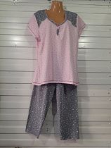 Пижама Akvarel A58 pink - делук