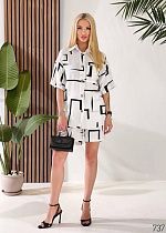 Костюм Loren 737 white - делук
