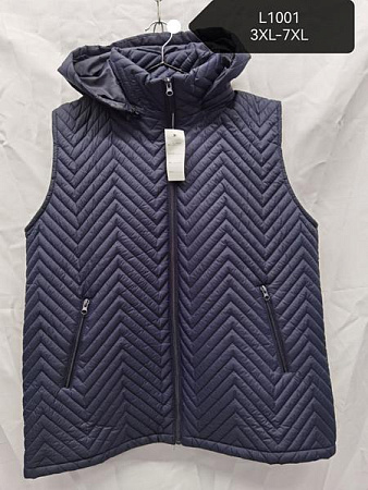 Жилетка Tran L1001 navy - делук