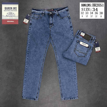 Джинсы Baron Jeans 2051 l.blue - делук