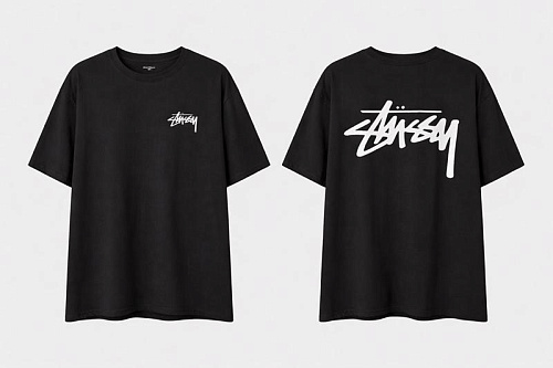 Футболка Bromley 002R02 black - делук