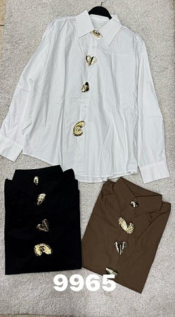 Рубашка Divo 9965 brown - делук