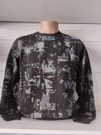 Свитер Panda 1504 black - делук