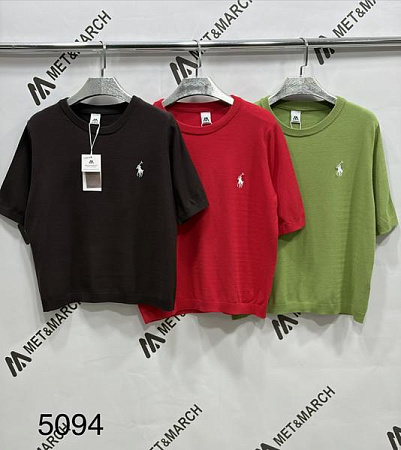 Футболка Met&March 5094 brown - делук