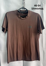 Футболка Minh MH928 brown - делук
