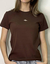 Футболка Kosta H013 brown - делук