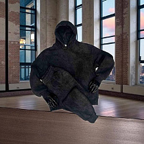 Костюм Спорт Newe Esto NE137 black - делук