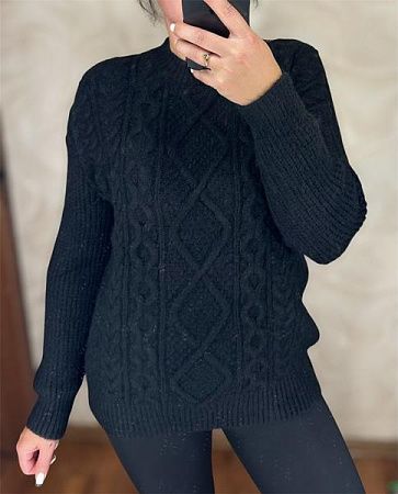 Свитер Novetly Store 26406 black - делук