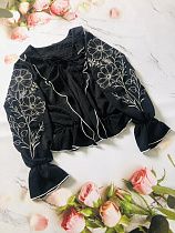 Блузка Moda School M85 black - делук