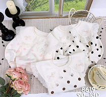 Свитер Sunnytot 8619 white-black - делук