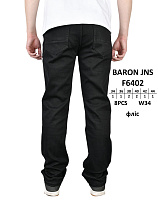 Джинсы God Baron F6402 black - делук