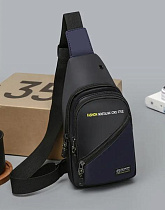 Бананка Fashion Bag X114-3 blue - делук