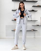 Костюм Спорт Azna Д107 grey - делук