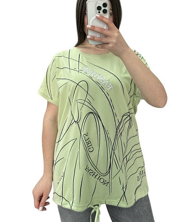 Футболка Elena&Vika 25315 mint - делук