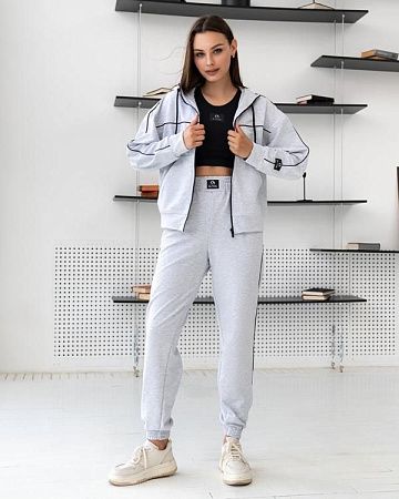 Костюм Спорт Azna Д107 grey - делук
