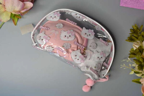 Косметичка Luna-Bag 25-478-2 pink - делук