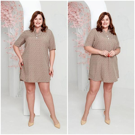 Туника Global ANJ005 beige - делук