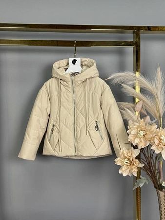Куртка Delfinka 859 beige - делук