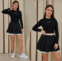 Свитер Moda School 0446 black - делук