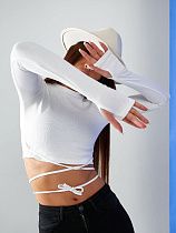 Топ Arina 5021 white - делук