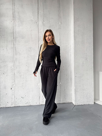 Костюм Спорт Arina 3123 black - делук