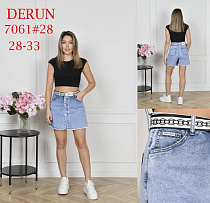 Юбка-Шорты Maxim Jeans 7061 blue - делук