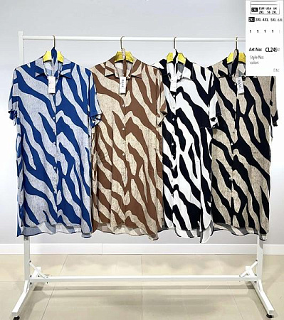 Платье Base CL249 blue - делук