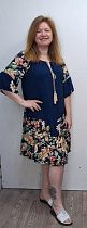 Платье Romeo Life RL397 navy - делук