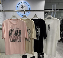 Футболка Saint Wish 1183 mix - делук