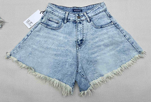 Шорты Jeans Club 380 l.blue - делук