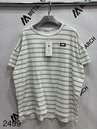 Футболка Met&March 2499-6 white - делук