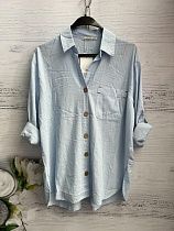 Рубашка New Season 8603 l.blue - делук