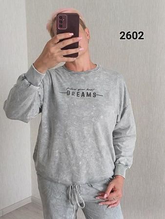 Свитер Fsn 2602 l.grey - делук