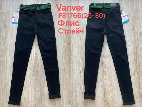 Джинсы Vanver F81766 black - делук