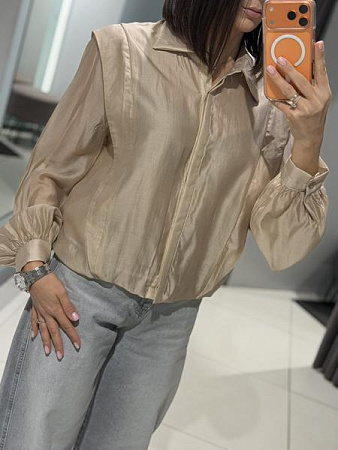 Рубашка Comod C2532 beige - делук