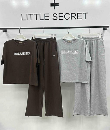 Костюм Спорт Little Secret 2980-1 brown - делук