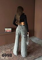 Джинсы Jeans Style 40396-699B grey - делук