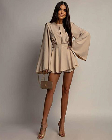 Комбинезон Akulova 18-084 beige - делук